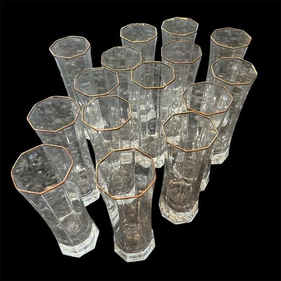 Luminarc Octime glassware set - 14 Pieces VINTAGE - Picture 1 of 4